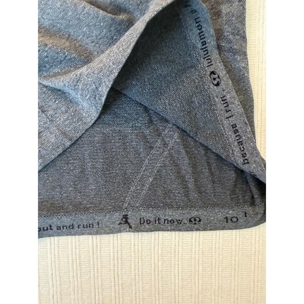 Lululemon Swiftly Tech Long Sleeve Crew Neck Gray Size 10 - Picture 4 of 5